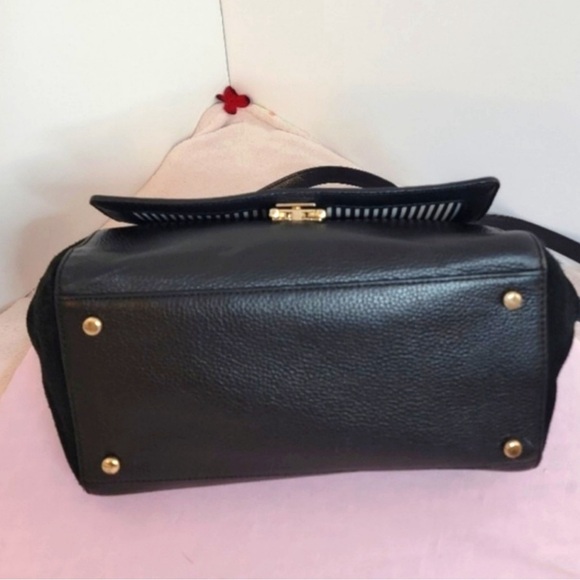 Kate Spade Suede/Leather Crossbody/satchel bag EUC - Picture 6 of 8